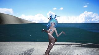 Miku - T-Ara - Bunny Style - Beach Stage 1287