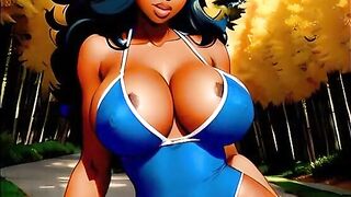 Anime Comic pinups AI Art XXX