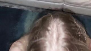 Curvy blonde slut gets fucked and a facial