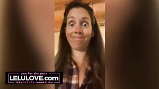 Babe having fun on TikTok, explaining about catfish & romance scams, big tits JOI & more - Lelu Love