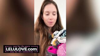 Babe having fun on TikTok, explaining about catfish & romance scams, big tits JOI & more - Lelu Love