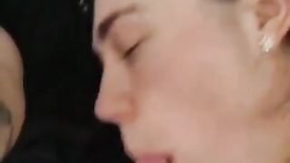 Fit brunettes first time sucking a bwc pov