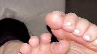 Hot wife meaty soles make me horny