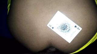 Seducing My Gf With Playing Card Games And Then Fuck Everytime When She Lose , I really Love Her Anal , MUST WATCH