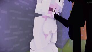 Minecraft porn Girl suck dick Enderman JENNY SEX MOD