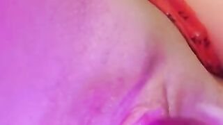 "Extreme close up fucking dripping wet pussy"