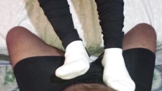 Sri Lanka Wife footjob