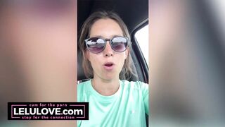 Babe trying on jeans, taking cumshot facial, behind porn scenes bloopers, earholes closeup, after sex fun - Lelu Love