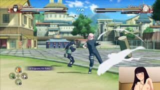 Hinata Vs Sakura EPIC gameplay