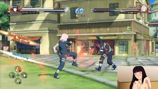 Hinata Vs Sakura EPIC gameplay