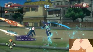 Hinata Vs Sakura EPIC gameplay