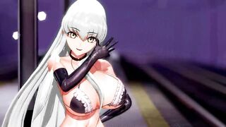 Code Geass C.C. Lupin R18MMD Code Geass Men's KKVMD - White Hair Color Edit Smixix