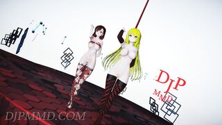 MMDR18 Misaki And Misaka - Lamb White Stage 1316