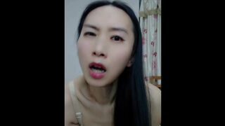 Penis sitting traimmed vagina asian girl