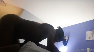 Big booty black girl quick hard fuck