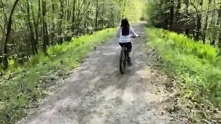 I Followed This Lady Hoping I’d be Lucky to Fuck Her in the Woods