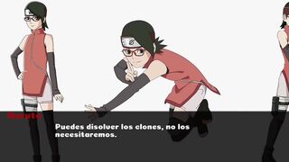 FOLLANDO CON HANABI Y ENTRENANDO CON SARADA- NARUTO FAMILY VACATION - CAP 9