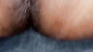 BBW PUSSY PLAY with brush for random guys on cam by Desi Naughtybigee Aunty