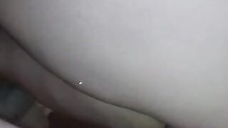 Creampie for slutty pregnant blonde