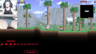 TERRARIA EDICIÓN DESNUDA CÁMARA POLLA GAMEPLAY #1