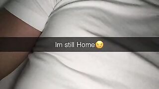 Teen fucks best friend in Hotel Room Snapchat