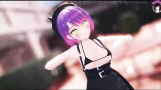 Cute Teen Dancing - Public Nudity (3D HENTAI)