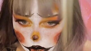 (SEXTPANTHER: Flamefairy ) I LOVE BEING A MESSY LITTLE CLOWN SLUT ????????????????