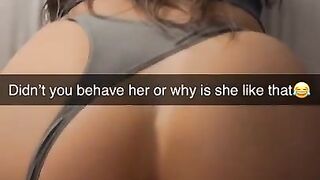 Cheating Girlfriend fucks after Workout Snapchat Cuckold Compilation