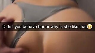 Cheating Girlfriend fucks after Workout Snapchat Cuckold Compilation