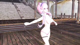 【Hololive MMD】Akua Minato / Kimagure Mercy 【For gentlemen】