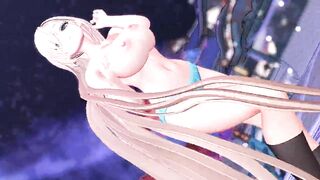 【MMD】Asuna Ichinose/AOA-Еxcuse me 【For gentlemen】