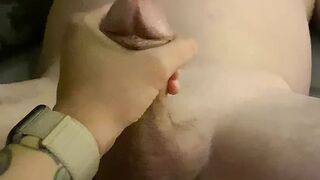 Big Cock Moaning Handjob