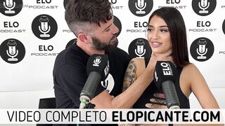 LILACK SHOW HER THONG WITH ELO PODCAST