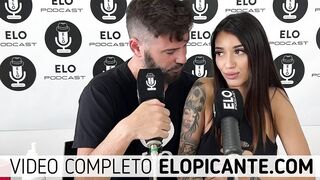 LILACK SHOW HER THONG WITH ELO PODCAST