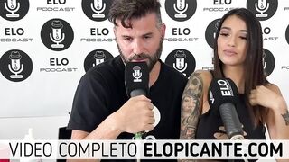 LILACK SHOW HER THONG WITH ELO PODCAST