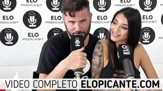 LILACK SHOW HER THONG WITH ELO PODCAST