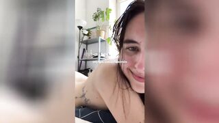 PETITE TEEN GIRL PUTS A FINGER IN HER ASSHOLE FOR THE FIRST TIME