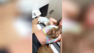 Nasty teen gives remarkable POV blowjob