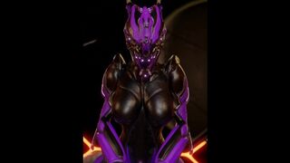 Niki Valkyr Warframe POV Riding 3D Animation