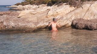 Voyeur naked hirl at Nudist Bwach