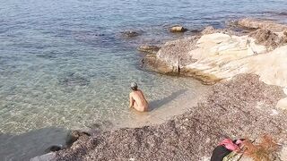 Voyeur naked hirl at Nudist Bwach