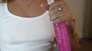 Homemade oil handjob - SweetArabic beurette cam