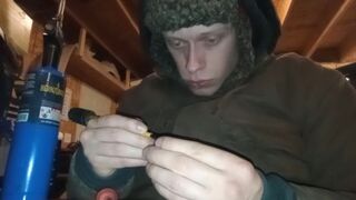 Smoking Dabs at a friend's house and she sucks my dick