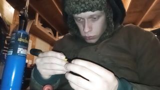 Smoking Dabs at a friend's house and she sucks my dick