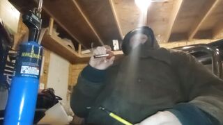 Smoking Dabs at a friend's house and she sucks my dick