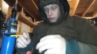 Smoking Dabs at a friend's house and she sucks my dick