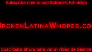 Curvy Latina Salome Is Dominated Harshly