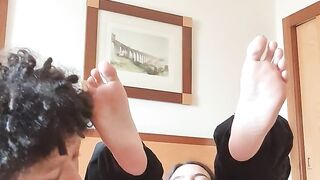 Lesbian caught by GF FINGERING at the hotel