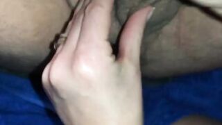 I lucked out and got to record this quick handjob orgasm