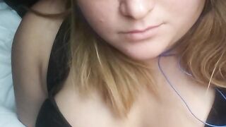 Sweet Lazy teen cumming